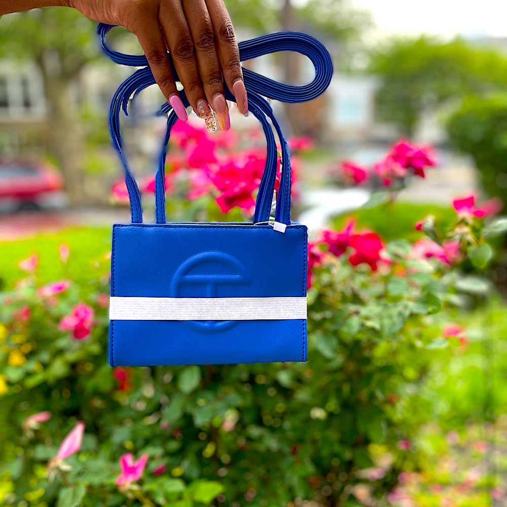 Telfar Bag Small Painter’s Tape Blue